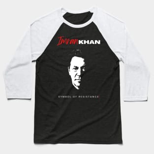 Imran Khan Symbol of Resistance Baseball T-Shirt